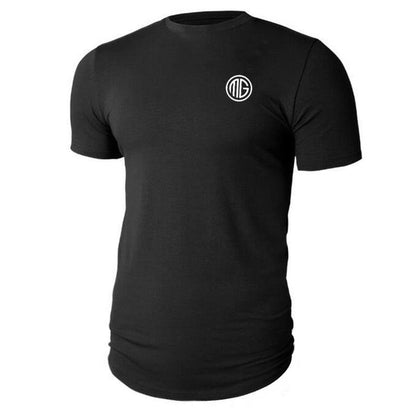 Classic Slim T Shirt -Men Gyms T-Shirts Bodybuilding Tops Fitness Clothing O-Neck Short Sleeve T Shirt (TM8)(1U8)(TM7)(1U101)(1U100)
