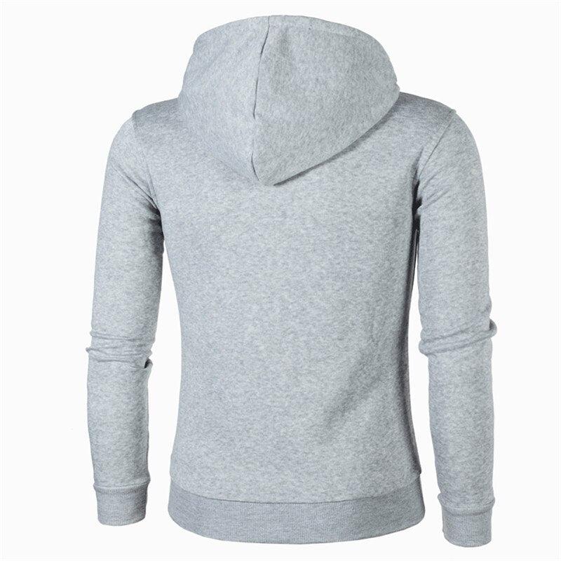 Classic Autumn New Arrival Sportswear Men Sweatshirt - Striped Color Hip-Hop Male Casual Hooded Pullover Hoodie Coat (TM5)(CC1)(1U100)