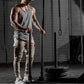 Great Brand gym clothing cotton singlets canotte bodybuilding stringer tank top - men fitness shirt (TM7)(1U101)(1U100)