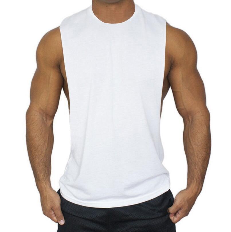 Real Muscle guys Mens Casual Loose Fitness Tank Tops -Male Summer Open side Sleeveless Active Muscle Shirts Vest Undershirts (TM7)(1U101)(1U100)