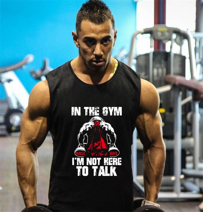 Fitness Men Tank Top Bodybuilding Stringers Tank Tops - Singlet Brand gyms Clothing cotton Sleeveless Shirt - muscle tops (TM7)(1U101)(1U100)