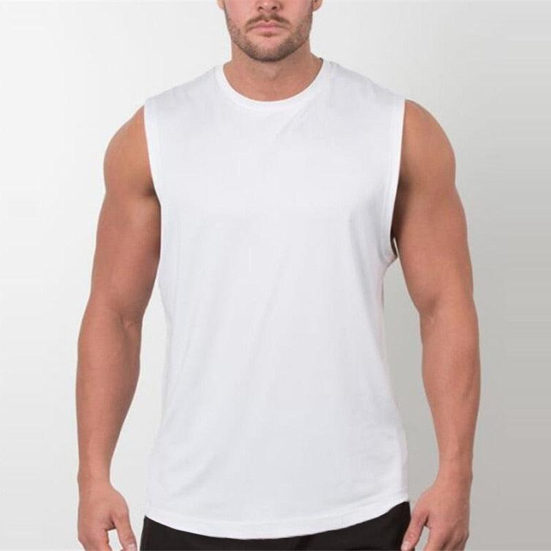 Great Brand New Plain Tank Top -Men Bodybuilding singlet Gyms - Stringer Sleeveless Shirt Blank Fitness Clothing (TM7)(1U101)(1U100)