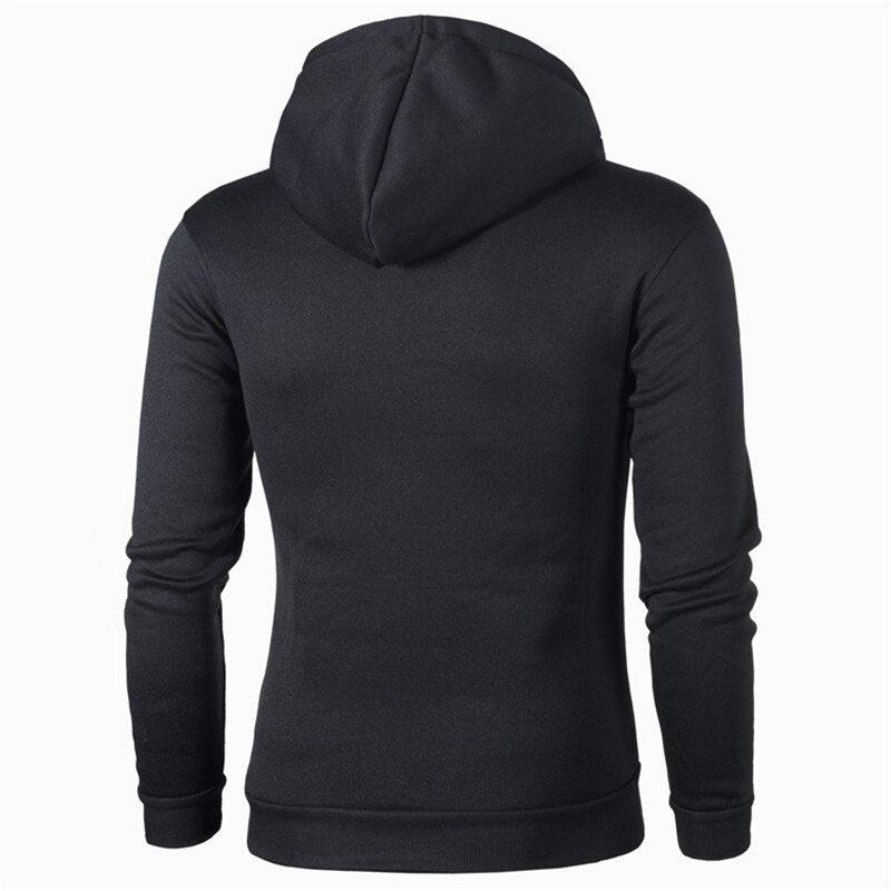 Classic Autumn New Arrival Sportswear Men Sweatshirt - Striped Color Hip-Hop Male Casual Hooded Pullover Hoodie Coat (TM5)(CC1)(1U100)