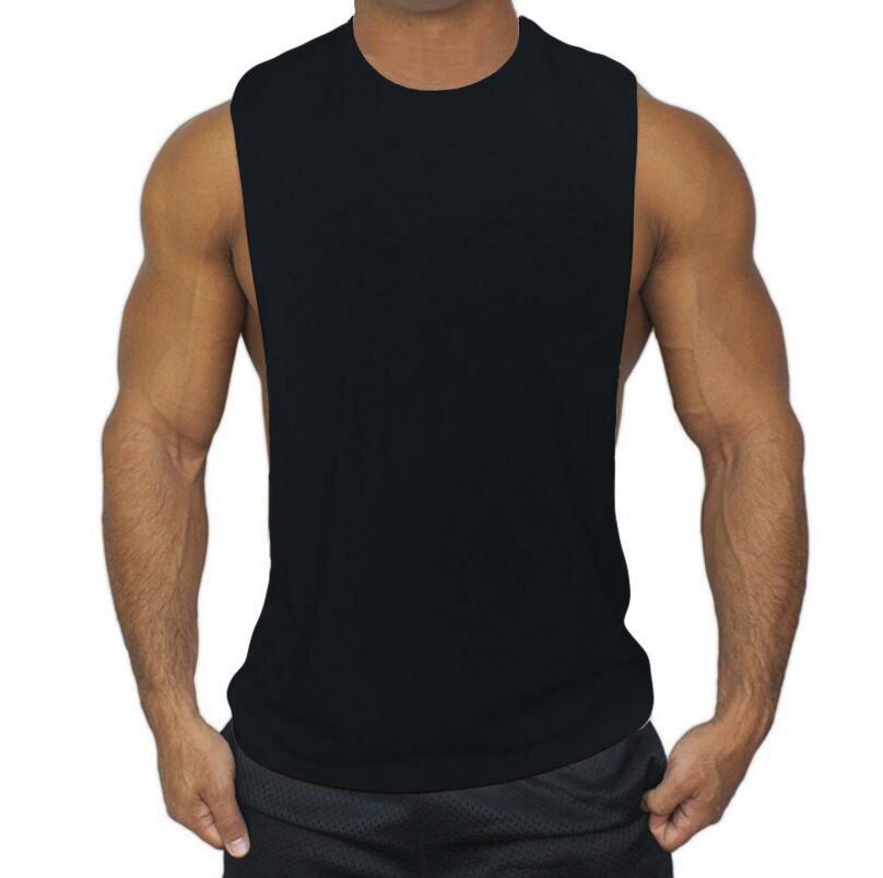 Real Muscle guys Mens Casual Loose Fitness Tank Tops -Male Summer Open side Sleeveless Active Muscle Shirts Vest Undershirts (TM7)(1U101)(1U100)