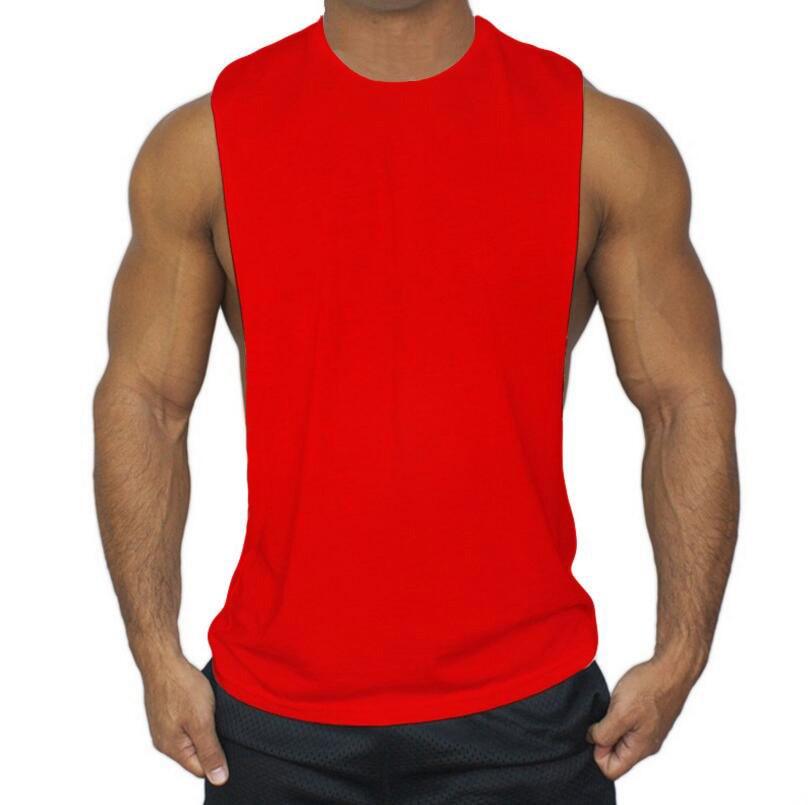 Real Muscle guys Mens Casual Loose Fitness Tank Tops -Male Summer Open side Sleeveless Active Muscle Shirts Vest Undershirts (TM7)(1U101)(1U100)