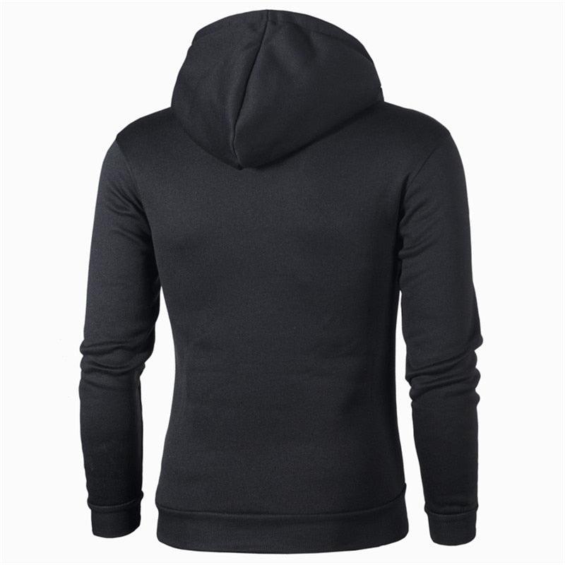 Classic Autumn New Arrival Sportswear Men Sweatshirt - Striped Color Hip-Hop Male Casual Hooded Pullover Hoodie Coat (TM5)(CC1)(1U100)