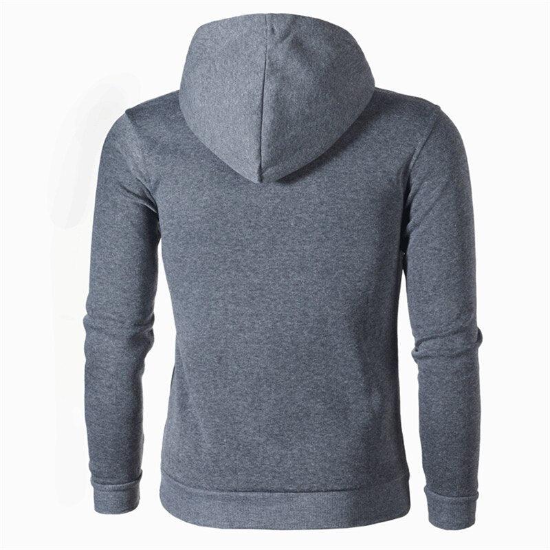 Classic Autumn New Arrival Sportswear Men Sweatshirt - Striped Color Hip-Hop Male Casual Hooded Pullover Hoodie Coat (TM5)(CC1)(1U100)