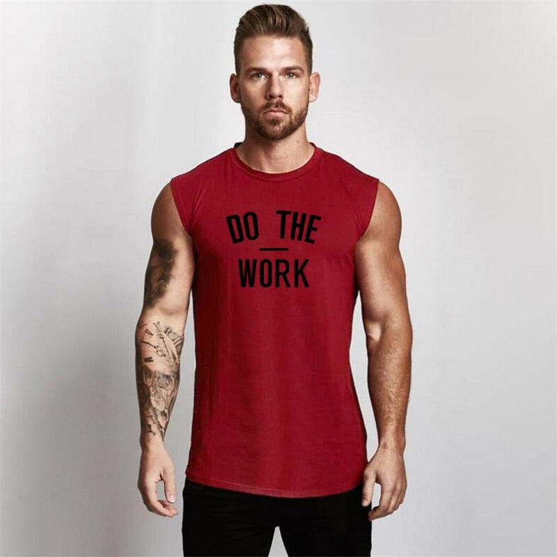 Muscle guy Brand Gyms Clothing Workout Sleeveless Shirt - Tank Top Men Bodybuilding Fitness - Mens Sportwear (TM7)(1U101)(1U100)