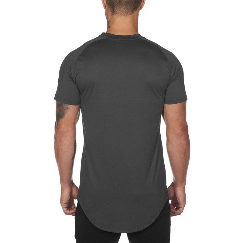 Mesh T-Shirt Clothing - Tight Gyms Mens Summer New Brand - Tops Tees Homme Solid Quick Dry Bodybuilding Fitness Tshirt (TM8)(1U8)(TM7)(1U101)(1U100)