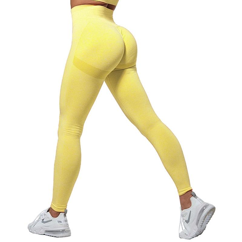 Trending Leggings - Women Seamless Smile Sexy Leggins Mujer High Waist Push Up Women's Sports Pants Gym Exercise Female Clothing (2U24)(BAP)(TBL)
