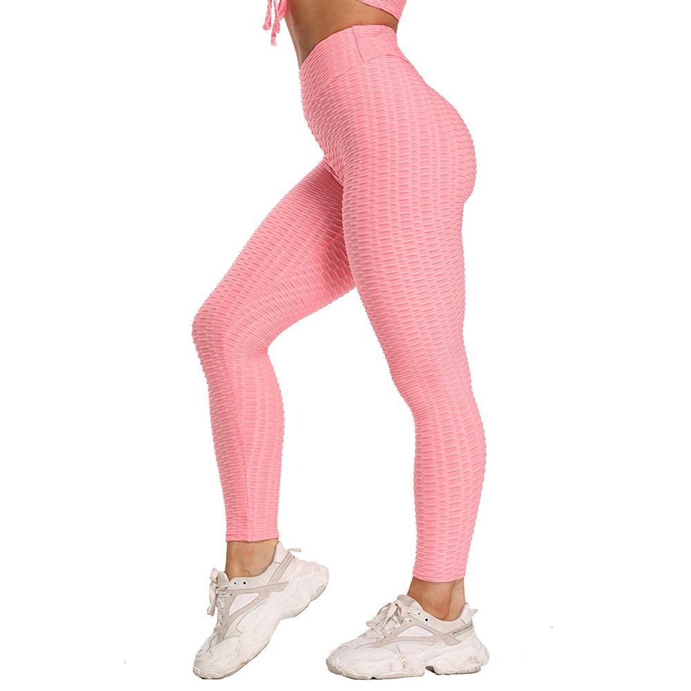 Plus Size Scrunch Leggings Women Black Anti-Cellulite Leggings - High Waist Fitness Leggings Bodybuilding Jeggings Women Pants XS-4XL (2U24)(BAP)(TBL)