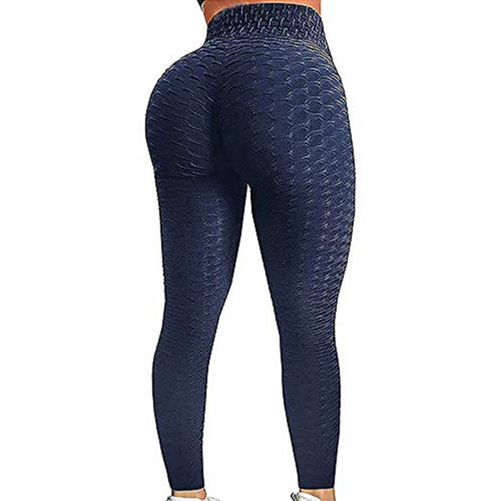 Plus Size Scrunch Leggings Women Black Anti-Cellulite Leggings - High Waist Fitness Leggings Bodybuilding Jeggings Women Pants XS-4XL (2U24)(BAP)(TBL)