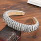 Thick Sponge Velvet Hairbands - Luxury Colored Rhinestones Wild Gorgeous Headband (1U88)