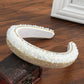 Thick Sponge Velvet Hairbands - Luxury Colored Rhinestones Wild Gorgeous Headband (1U88)