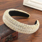 Thick Sponge Velvet Hairbands - Luxury Colored Rhinestones Wild Gorgeous Headband (1U88)