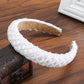 Thick Sponge Velvet Hairbands - Luxury Colored Rhinestones Wild Gorgeous Headband (1U88)