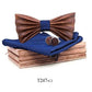 Handmade 3D Wooden Bow Ties - Men Quality Wood Bowtie (MA2)