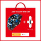 Men Watches - Sport Watch Waterproof 50M Wristwatch Relogio Masculino Militar 1805 Men's Clock (MA9)(RW)(1U84)
