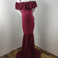 Gorgeous Sling Off Shoulder Maternity Dress Photography Chiffon Cotton Long Pregnancy Mermaid Maxi Gown Baby Shower Photo Shoot Props New (Z6)(1Z1)(2Z1)(3Z1)(7Z1) - Deals DejaVu