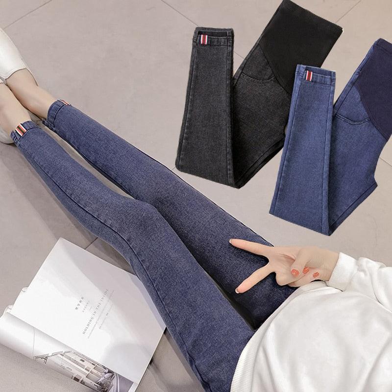 Great Denim Jeans Maternity Pants For Pregnant Women - Clothes Nursing Pregnancy Leggings Trousers (2Z7)(7Z2)(1U4) (Z2)