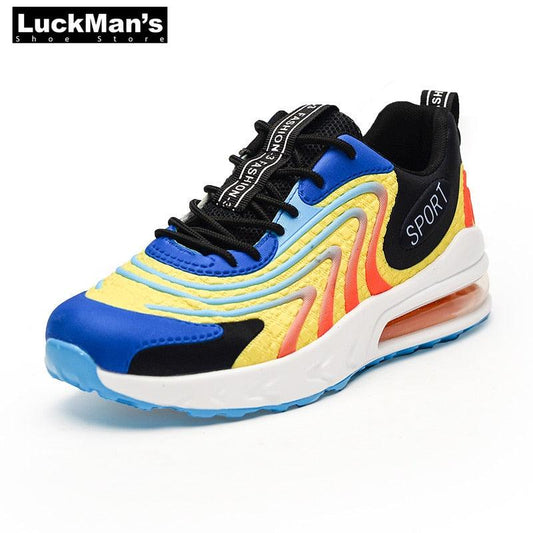 Cool New Men Chunky Sneakers Lace-up Flat Casual Shoes with Platform - Stylish Mixed Color Breathable Adult Male Tenis Footwear (MSC3)(MSC7)(MSA1)(MCM)(MSA2)(1U12) - Deals DejaVu