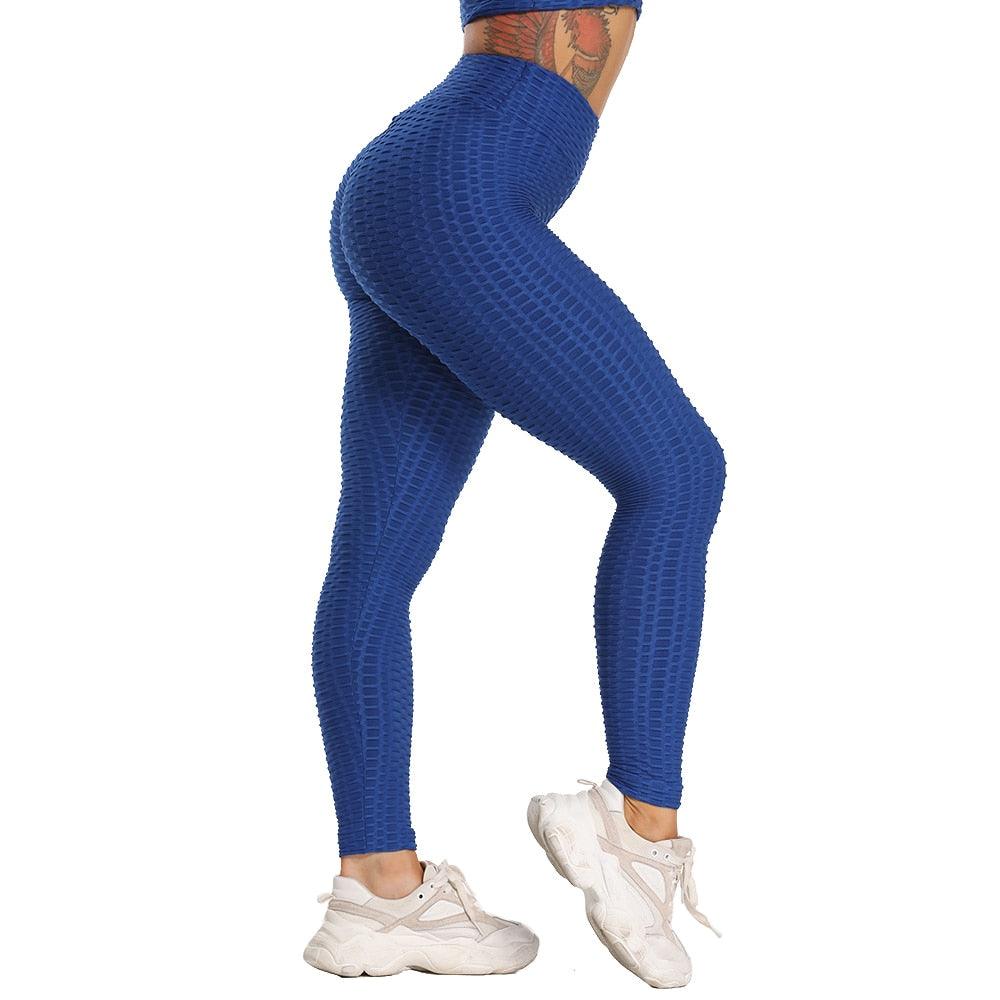 Plus Size Scrunch Leggings Women Black Anti-Cellulite Leggings - High Waist Fitness Leggings Bodybuilding Jeggings Women Pants XS-4XL (2U24)(BAP)(TBL)