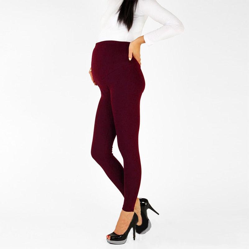 Nice European and American new product buckle adjustment tight - pregnant women pants maternity leggings (D6)(2Z7)(F6)(1U4)(7Z2) - Deals DejaVu