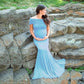 Beautiful Cotton Slim Trailing Shoulderless Maternity Dress - Pregnancy Women Maxi Gown Pregnant Photo Shoot Photography Props Clothes (Z6)(1Z1)(2Z1)(3Z1)(7Z1) - Deals DejaVu