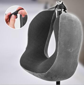 Health Care U Shaped Soft Travel Pillow - Neck Pillows For Airplane Portable Car Travel Accessories (1U105)(6LT1)