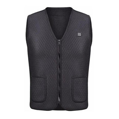 Trending Heated Vest - Men's Women Electric Heating Jacket - USB Charging Warmer Winter Sports Tank Top (1U100)(1U8)