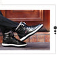 Amazing Casual Pu Leather Shoes for Men - Winter High Top Fashion Sneakers Outdoor Warm Lined Boots Lace-up Plus Size 39-48 (MSC3)(MCM)(1U16)(1U12) - Deals DejaVu