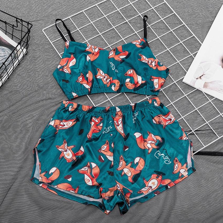 Cute Women'S Pajamas Set - Sexy Lingerie Spaghetti Strap - Lovely Slee Deals DejaVu Cute Women'S Pajamas Set - Sexy Lingerie Spaghetti Strap - Lovely Slee Deals DejaVu