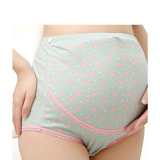 High Quality 9 Colors High Waist Solid Panties - Pregnant Belly Care - Maternity Intimate Pregnancy Underwear (D6)(5Z2)