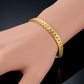 Hot Sale Bracelet/Necklace Set - Gold Color Men Jewelry, American Style Chain Sets (MJ4)