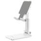 iPad or Mobile Phone Holder Stand - for iPhone 11 Pro X XS iPad Air Metal Foldable Mobile Phone Stand Desk (TLC2)(F47)
