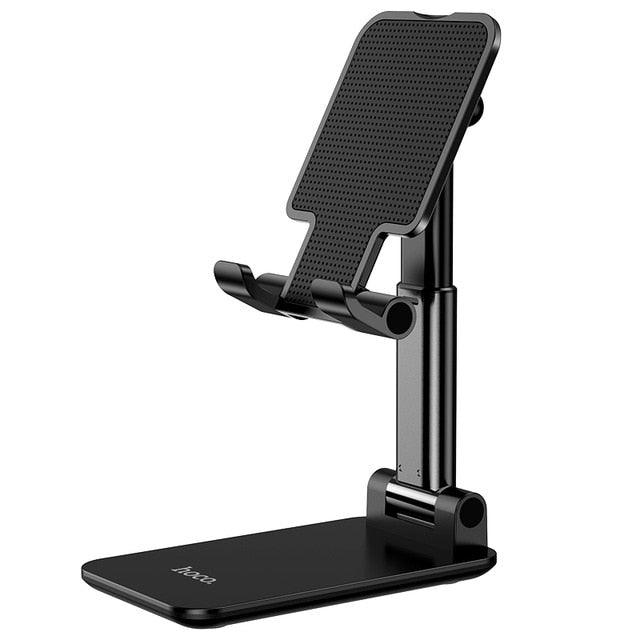 iPad or Mobile Phone Holder Stand - for iPhone 11 Pro X XS iPad Air Metal Foldable Mobile Phone Stand Desk (TLC2)(F47)