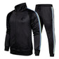 Men's Sets Hoodies+pants Two Pieces Sets - Casual Tracksuit - Sportswear Sweatshirt Jogger Suit Sports Suit (TM9)(F101)