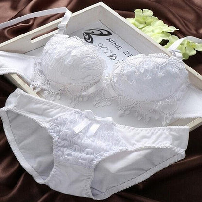Hot Sale Women Underwear Set - Cotton Bra & Panty Set - Sexy Lingerie Brassiere Sets (3U27)(3U28)