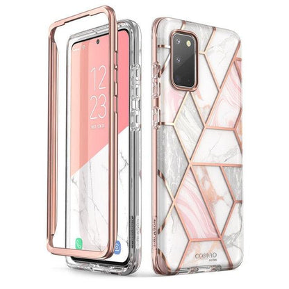 Samsung Galaxy S20 Case / S20 5G Case Full-Body Glitter Marble Bumper Cover WITHOUT Built-in Screen Protector (D50)(RS6)(1U50)