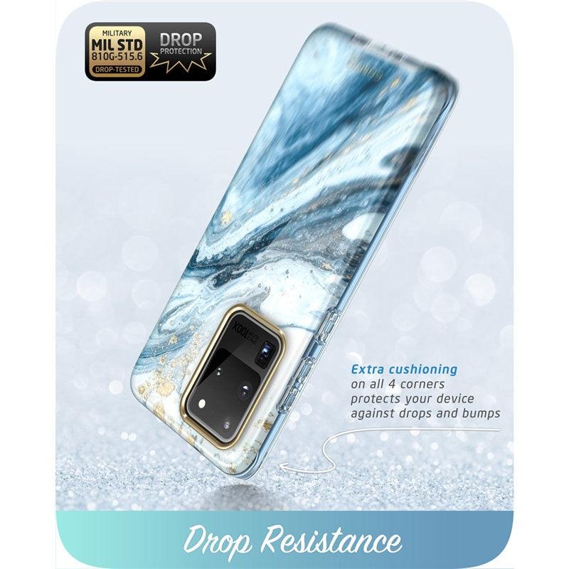 Samsung Galaxy S20 Ultra 5G Case Full-Body Glitter Marble Bumper Cover Case WITHOUT Built-in Screen Protector (RS6)(1U50)