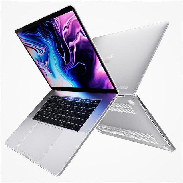MacBook Pro 16 Case (2019) with Touch Bar Touch ID Halo Ultra Slim Translucent Frost Hard Case Protective Cover (CA4)