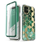 iPhone 11 Case 6.1 inch (2019 Release) Cosmo Full-Body Glitter Marble Bumper Cover with Built-in Screen Protector (RS6)(1U50)