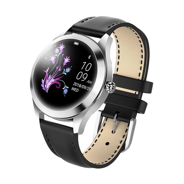Gorgeous Waterproof Smart Watch - Women Fitness Bracelet - Heart Rate Sleep Monitor Smartwatch For IOS Android (RW)(9WH1)