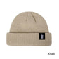 Men Knitted Hat Beanie Solid Color Cap - Retro Ribbed Cuffed Short Melon Hat (2U103)