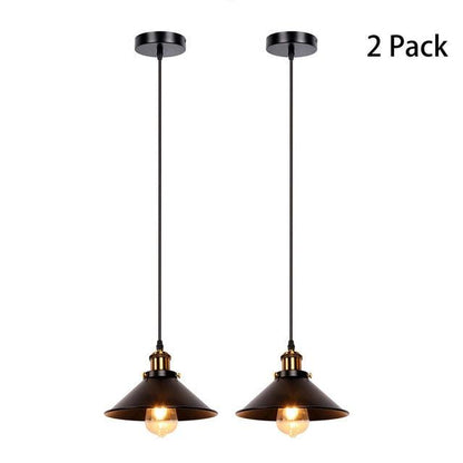Industrial Retro Iron Interior Decoration LED Pendant Light Bedroom Kitchen Restaurant Bar Balcony (LL2)(LL3)(F58)