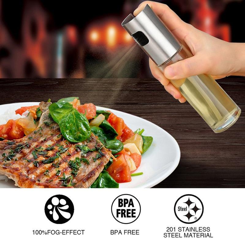 Internaul BBQ Baking Olive Oil Spray Bottle Vinegar Spray Bottles (AK4)