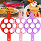 Internaul Omelet Baking Fried Egg Mould Rice Cooker Egg Ring - 1 Pcs Silicone Non-Stick (AK4)(AK2)