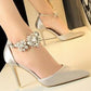Gorgeous Women's High Heel Rhinestones Sandals - Elegant Mature Women's Pumps (SH2)(SH1)(WO1)(CD)