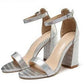 Trending Round Heels - Sexy Fashion Women's Sandals - Open Toe Ankle Strap (SH2)(SS1)(WO1)