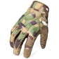 Full Finger Gloves Tactical Glove Black SWAT Mittens - Army Military Rubber Touch Screen Airsoft Bicycle Paintball (4AC1)